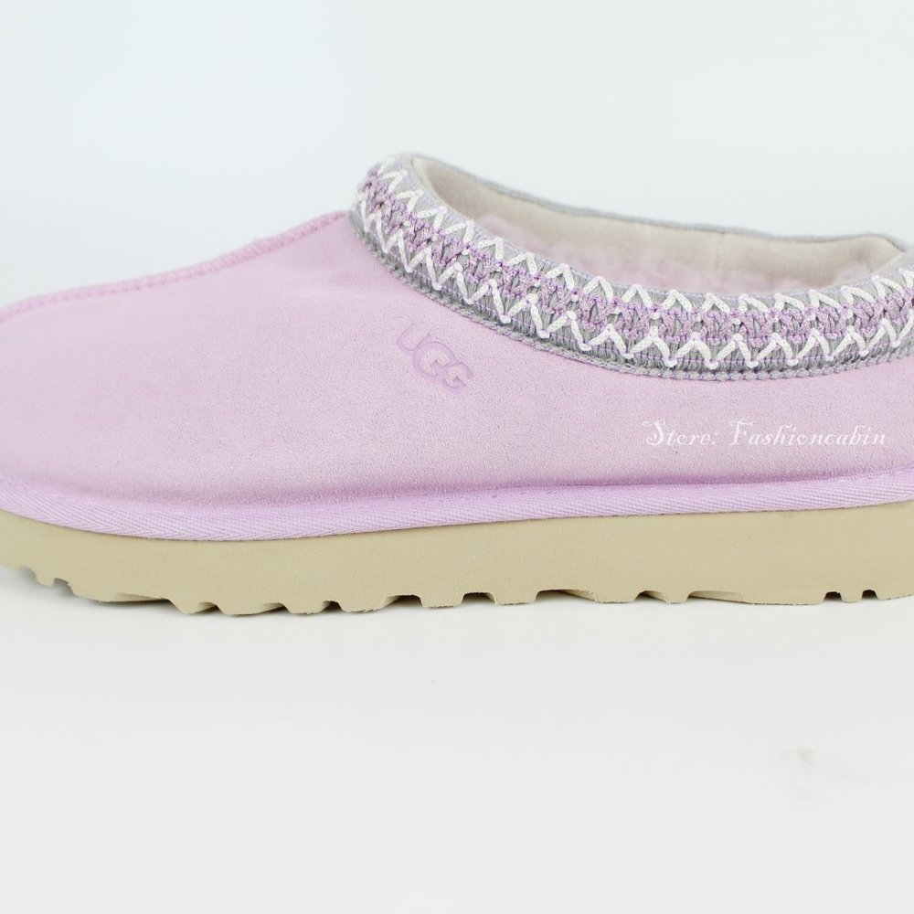 NEW UGG Suede Wool Lined Slip-on Slipper - Picture 4 of 12
